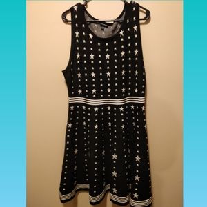 Silver Star Sweater Dress